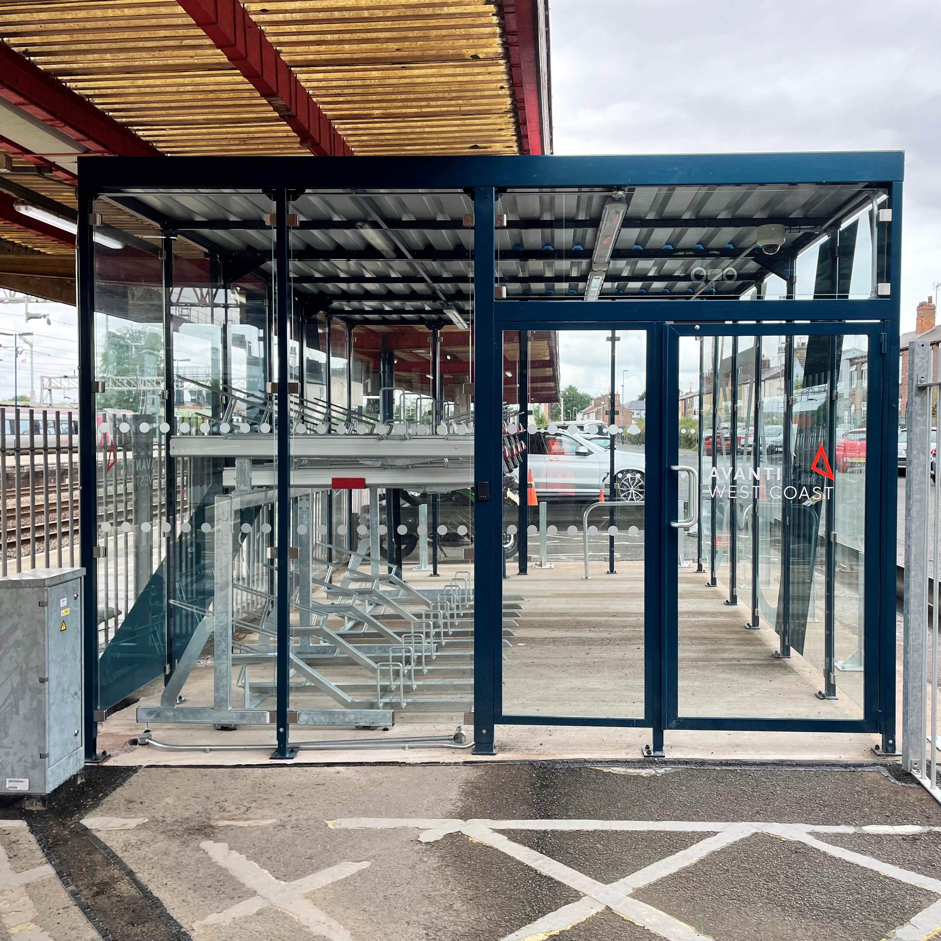 Cycle Parking Facility Stafford Station